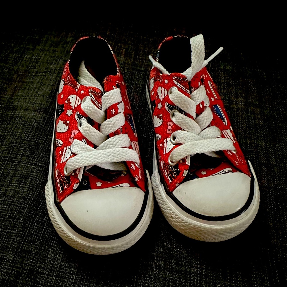 Hello Kitty Baby/Toddler Converse shoes